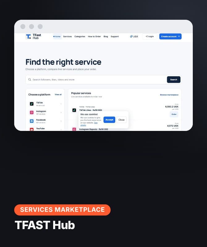 TFast Hub project image
