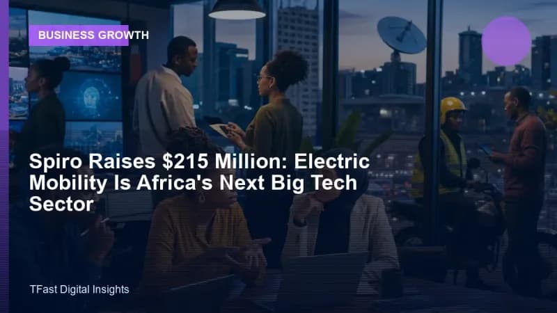 Spiro's $215M Raise: Electric Mobility in Africa