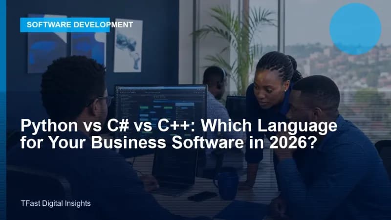 Python vs C# vs C++ for Business Software in 2026