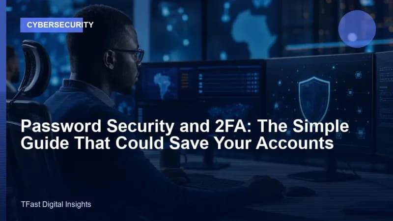 Password Security and 2FA: A Simple Guide